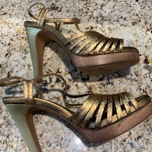 Chloe platform heels sandals